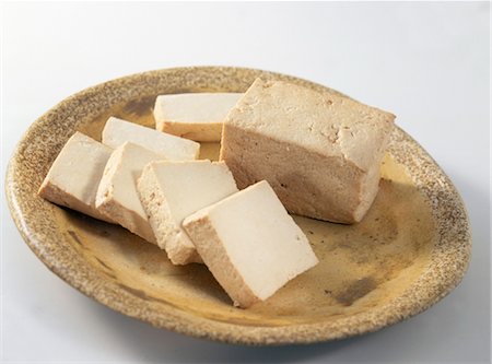 Smoked tofu Stock Photo - Rights-Managed, Code: 825-03627200