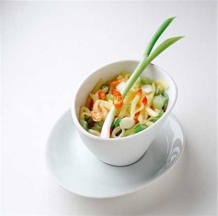 simsearch:825-05811248,k - Chinese noodles with spring onions Stock Photo - Rights-Managed, Code: 825-03627409