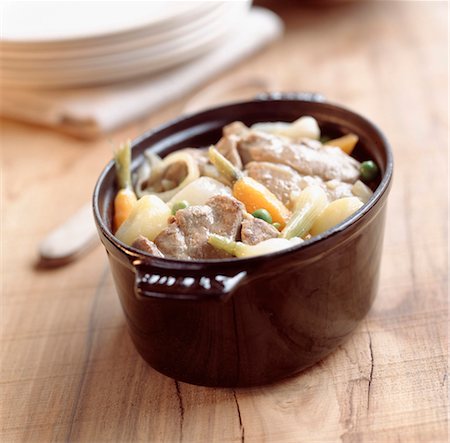 simsearch:652-03800876,k - Lamb and vegetable stew Stock Photo - Rights-Managed, Code: 825-03627460