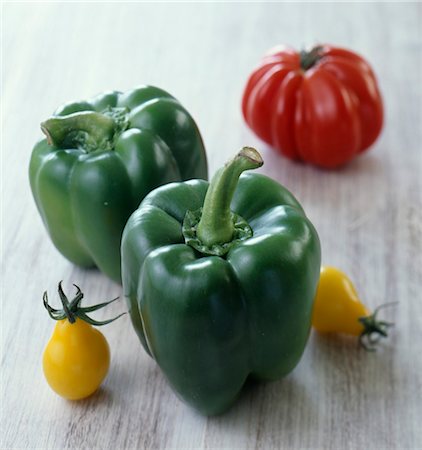 Green peppers Stock Photo - Rights-Managed, Code: 825-03627860