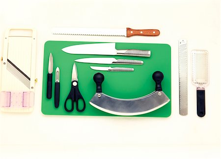 rallador - Selection of cooking implements Foto de stock - Con derechos protegidos, Código: 825-03627898