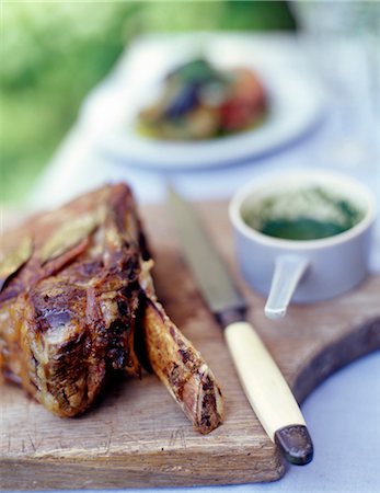 Veal chop Stock Photo - Rights-Managed, Code: 825-03627929