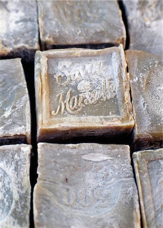 Soap from Marseille Stock Photo - Rights-Managed, Code: 825-03628092