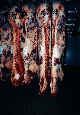 Viande crue au marché de Rungis Photographie de stock - Rights-Managed, Code: 825-03628565