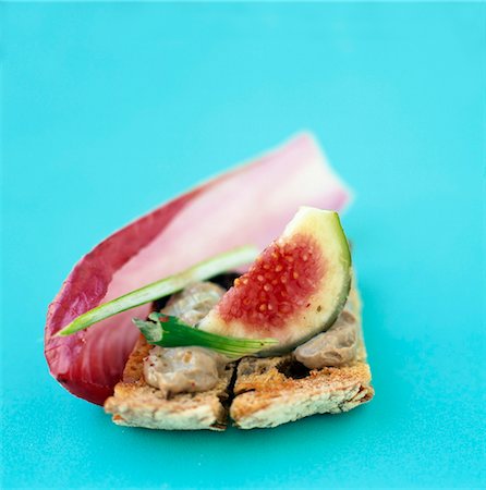 simsearch:825-06047693,k - Collioure open sandwich Stock Photo - Rights-Managed, Code: 825-03628719