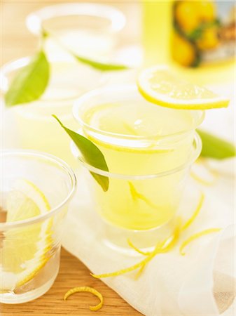 fruit drinks lemon - Lemonade Stock Photo - Rights-Managed, Code: 825-03628888