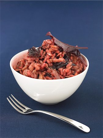 Beetroot Risotto Stock Photo - Rights-Managed, Code: 825-03628881