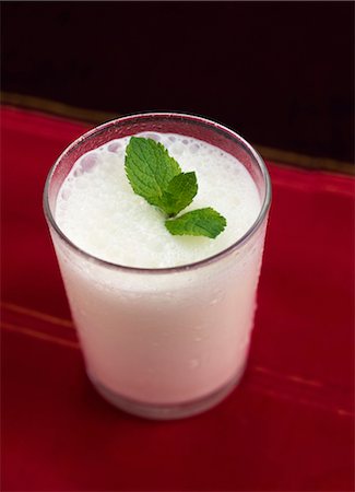 Mint Lassi Stock Photo - Rights-Managed, Code: 825-03628987