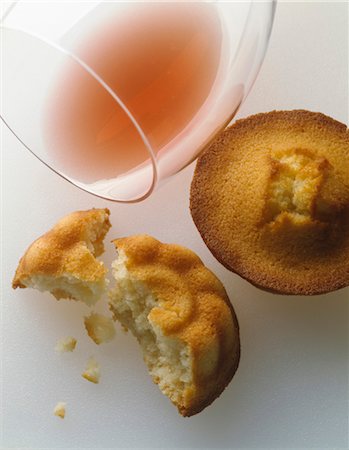 french food and wine - Madeleines Stock Photo - Rights-Managed, Code: 825-03629251