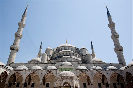 simsearch:832-08007798,k - Turkey, Istanbul, Blue Mosque; Sultanahmet Stock Photo - Rights-Managed, Code: 832-08007527