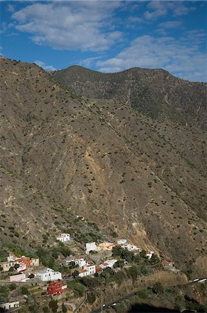 simsearch:862-03437362,k - Spain, Canary Islands, Small northern village; Island of La Gomera Foto de stock - Con derechos protegidos, Código: 832-08007597