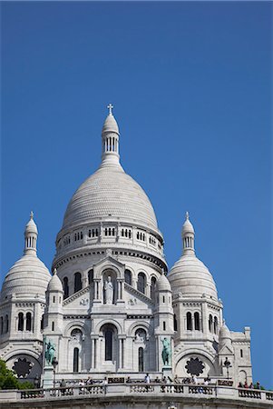 simsearch:832-08007692,k - France, Montmartre; Paris, Sacre Coeur Church Foto de stock - Con derechos protegidos, Código: 832-08007611