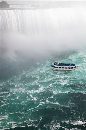 Canada, Niagara Falls and Maid of Mist; Ontario Stock Photo - Rights-Managed, Code: 832-08007636