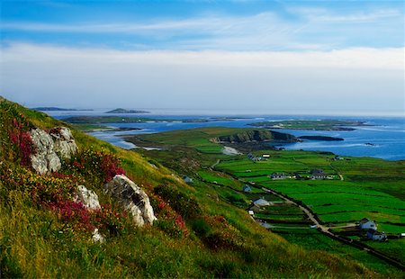 Co Galway, Connemara, Sky Road View Stock Photo - Rights-Managed, Code: 832-02254109