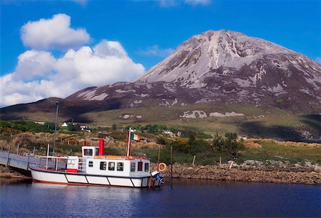 Mount Errigal, Dunlewy, Co Donegal, Ireland Stock Photo - Rights-Managed, Code: 832-02254100