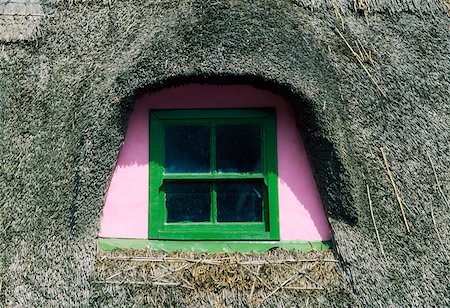 doolin - Co Clare, Doolin Village Sweater Shop, Eye -Brow Window Foto de stock - Con derechos protegidos, Código: 832-02254147