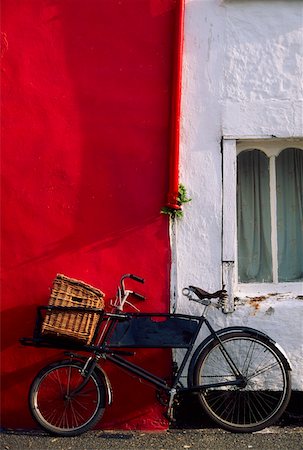 painted houses exterior - Co Cork, Kinsale Stock Photo - Rights-Managed, Code: 832-02254150