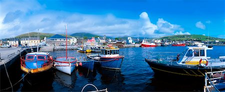 peninsula - Co Kerry, Dingle Harbour Stock Photo - Rights-Managed, Code: 832-02254244