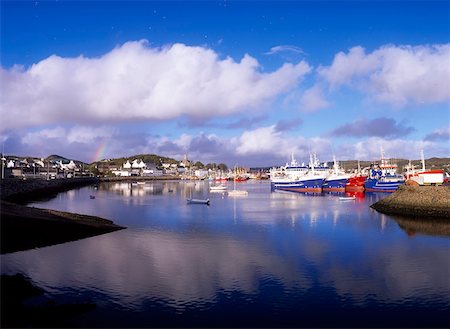 Killybegs Harbour, Co Donegal, Ireland Stock Photo - Rights-Managed, Code: 832-02254311