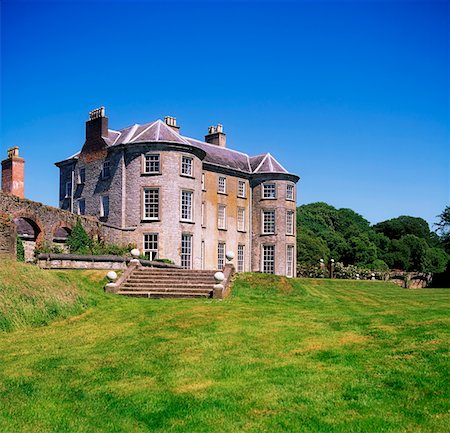 Doneraile Court, Built 1725, Co Cork, Ireland Stock Photo - Rights-Managed, Code: 832-02254335