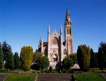 simsearch:832-02254414,k - St. Macartans Cathedral, Monaghan Town, Begun By J.J. McCarthy Stock Photo - Rights-Managed, Code: 832-02254333