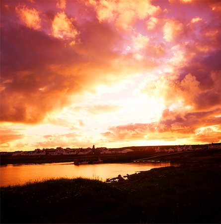 Tory Island Sunset Stock Photo - Rights-Managed, Code: 832-02254346