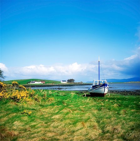 strand - Co Mayo, Clew Bay, près de Strand Bartra Photographie de stock - Rights-Managed, Code: 832-02254378