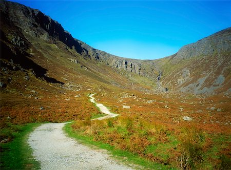 Path to the Mahon Falls, Comeragh Mountains, Co Waterford, Ireland Stock Photo - Rights-Managed, Code: 832-02254405