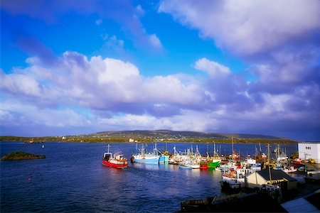 donegal fishing boats photos - Co Donegal, Burtonport Stock Photo - Rights-Managed, Code: 832-02254455