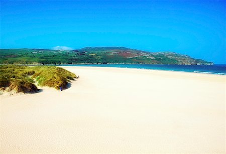 simsearch:832-02255599,k - Co Donegal, Beach In Dunfanaghy, Background Horn Head Fotografie stock - Rights-Managed, Codice: 832-02254465