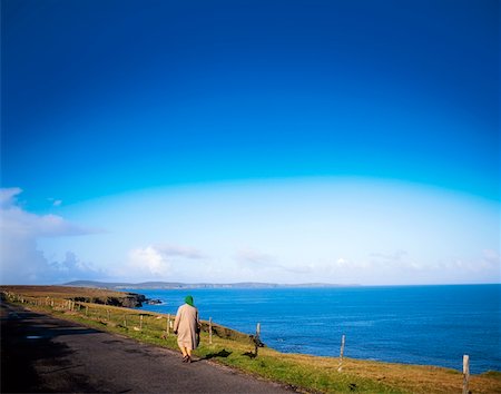 senior irish woman - Erris Head, Co Mayo, Ireland Stock Photo - Rights-Managed, Code: 832-02254816