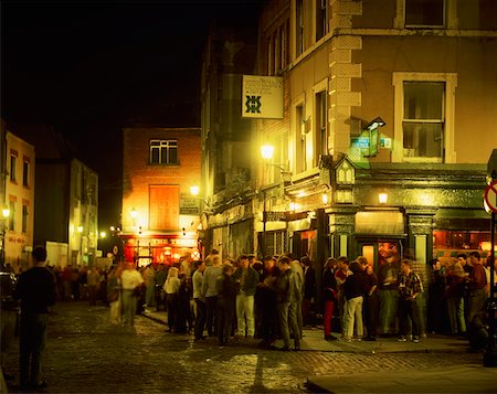 pub exterior - Temple Bar, Dublin, Co Dublin, Ireland Stock Photo - Rights-Managed, Code: 832-02254888