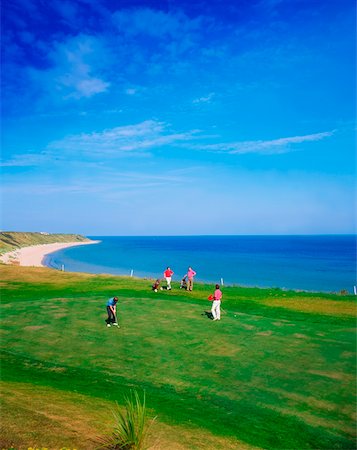 simsearch:832-03640492,k - Golf Course, St Helens, Rosslare, Co Wexford, Ireland Fotografie stock - Rights-Managed, Codice: 832-02254893