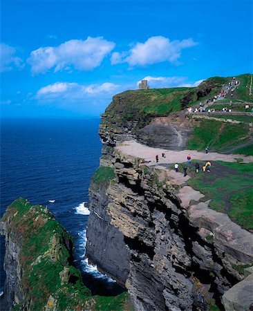 strata - Cliffs of Moher, Co Clare, Ireland. Foto de stock - Con derechos protegidos, Código: 832-02254915