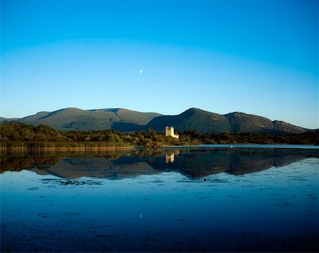 Ross Castle, Lough Leane, Killarney National Park, Co Kerry Ireland Foto de stock - Con derechos protegidos, Código: 832-02254964