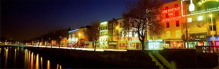 simsearch:832-03358821,k - River Liffey, Quays At Night Stock Photo - Rights-Managed, Code: 832-02255086