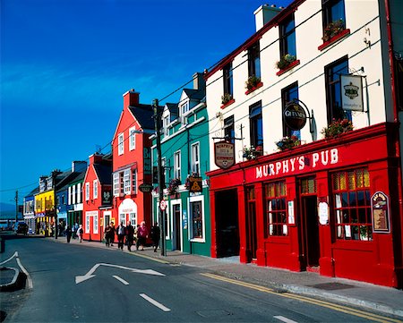 retail facade architecture - Dingle, Co Kerry, Ireland Stock Photo - Rights-Managed, Code: 832-02255083