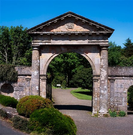 estate - Porte descente, Derry France de l'évêque Photographie de stock - Rights-Managed, Code: 832-02255096