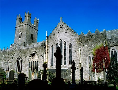 St Mary's Cathedral, Co Limerick, Ireland Fotografie stock - Rights-Managed, Codice: 832-02255098