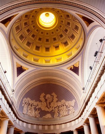 st mary's church - Ceiling of Saint Mary's Pro- Cathedral, Marlborough Street, Dublin, Co Dublin, Ireland Foto de stock - Con derechos protegidos, Código: 832-02255210
