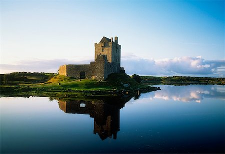 Dunguaire Castle, Kinvara, County Galway, Ireland; Historic castle on bay Stock Photo - Rights-Managed, Code: 832-02255281