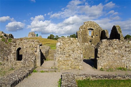 Hore Abbey, Cashel, County Tipperary, Ireland; Abbey ruins Foto de stock - Con derechos protegidos, Código: 832-02255501