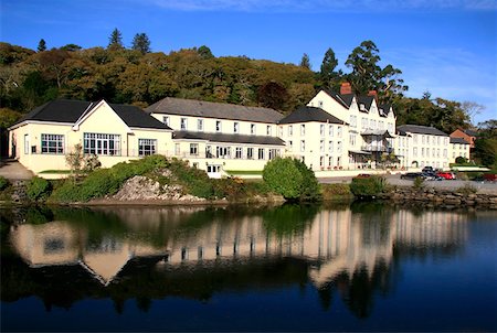 Glengarriff, County Cork, Ireland Eccles Hotel on Bantry Bay Stock Photo - Rights-Managed, Code: 832-02255543