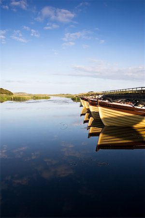 peter - Dunfanaghy, County Donegal, Ireland; Boat reflections in water Stock Photo - Rights-Managed, Code: 832-02255633