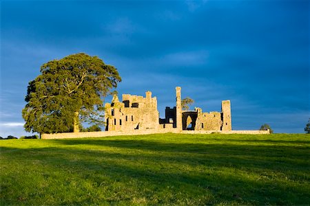 simsearch:832-02255204,k - Bective Abbey, County Meath, Ireland; Sunrise over historic abbey Stock Photo - Rights-Managed, Code: 832-02255644