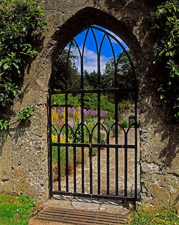 Gate to Walled Garden, Ardsallagh Co Tipperary, Ireland Stock Photo - Rights-Managed, Code: 832-02252559