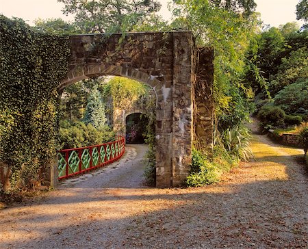 Arch Above Pagoda Garden, Mount Congreve, Co Waterford, Ireland Stock Photo - Rights-Managed, Code: 832-02252580