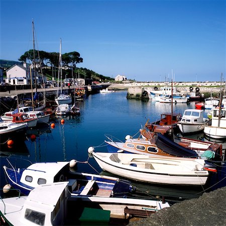 Carnlough, Co. Antrim, Ireland Foto de stock - Con derechos protegidos, Código: 832-02252652