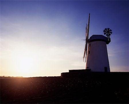 simsearch:700-05947723,k - Moulin à vent Ballycopeland, Co. Down, Irlande Photographie de stock - Rights-Managed, Code: 832-02252669