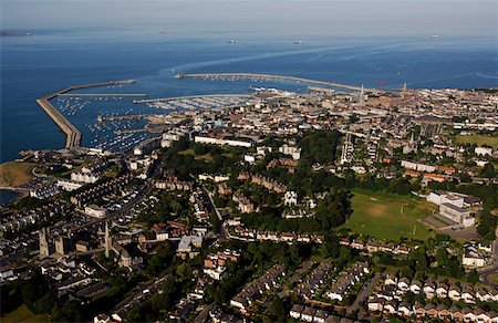 Dun Laoghaire, Ireland Fotografie stock - Rights-Managed, Codice: 832-02252694